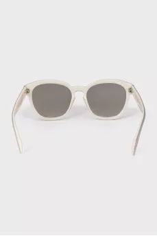 Бежеві сонцезахисні окуляри wayfarer