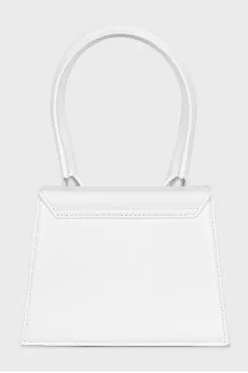 Le Chiquito white leather bag