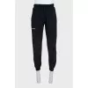 Men's black tracksuit