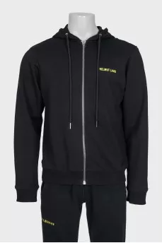 Men's black tracksuit