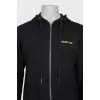 Men's black tracksuit