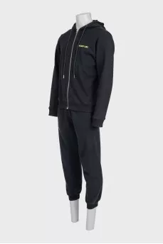 Men's black tracksuit