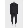 Men's black tracksuit