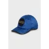 Men's cap with a massive patch