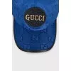 Men's cap with a massive patch