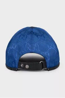 Men's cap with a massive patch