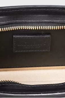 Le Ciuciu black leather bag