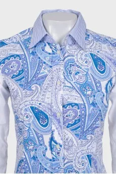 Fitted printed shirt
