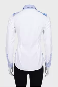 Fitted printed shirt