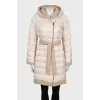 Reversible hooded coat