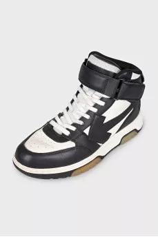 Out of Office leather sneakers