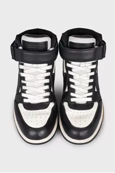 Out of Office leather sneakers