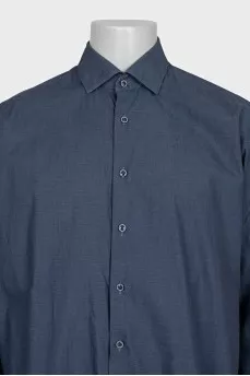Men's loose button-down shirt