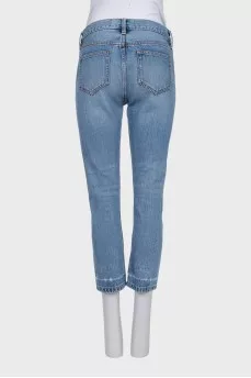 Укороченные джинсы tapered fit