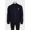 Men's sports jacket with stripes