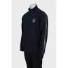 Men's sports jacket with stripes