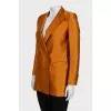 Double-breasted jacket with accent pockets