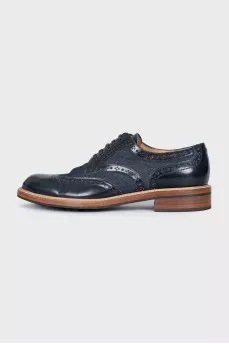 Men's denim brogues
