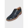 Men's denim brogues