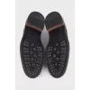 Men's denim brogues