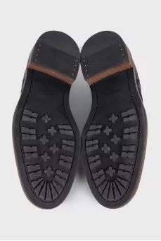 Men's denim brogues