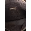 Brown leather tote bag