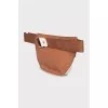 Two-tone bag with metallic decor