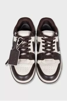 Men's brown sneakers Out Of Office