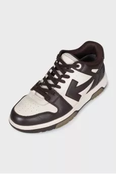 Men's brown sneakers Out Of Office
