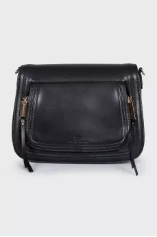 Black shoulder bag