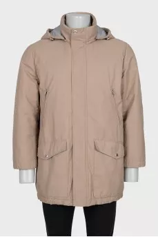 Men's beige jacket