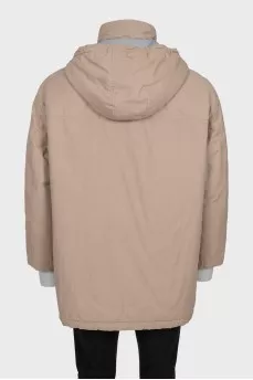 Men's beige jacket
