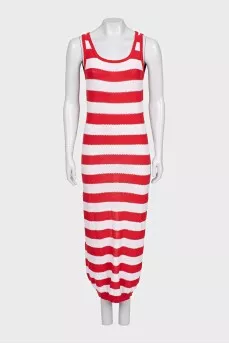 Striped maxi dress