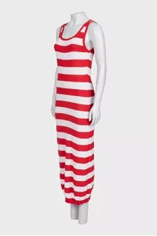Striped maxi dress