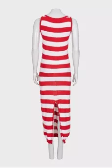 Striped maxi dress