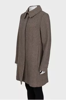 Pinstripe coat
