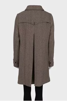 Pinstripe coat