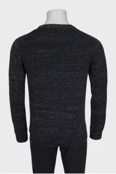Men's button-down cardigan