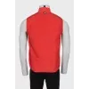 Men's reversible zippered vest
