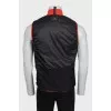 Men's reversible zippered vest