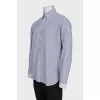 Men's houndstooth print shirt