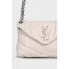 Loulou White Leather Bag