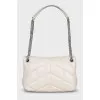 Loulou White Leather Bag