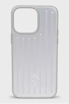 Silver case for iPhone 15 Pro Max
