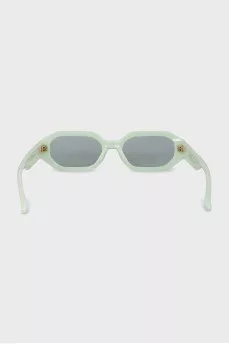 Green sunglasses with green tint