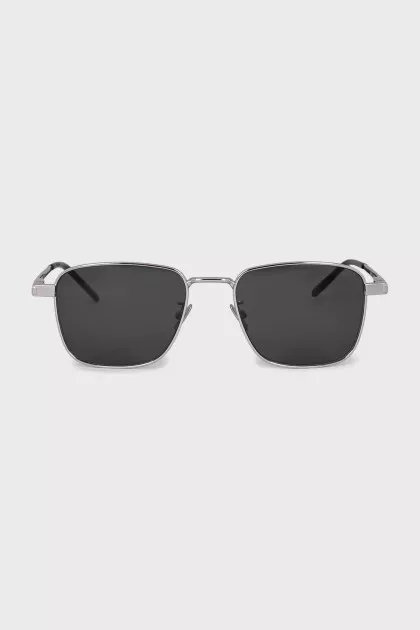 Men's silver sunglasses