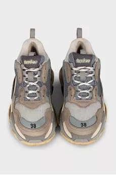 Grey Triple S sneakers