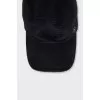 Cashmere cap with logo