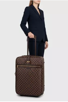 Pegase suitcase with branded print