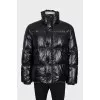 Men's glossy down jacket